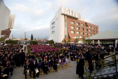 Students at a Graduation Ceremony
