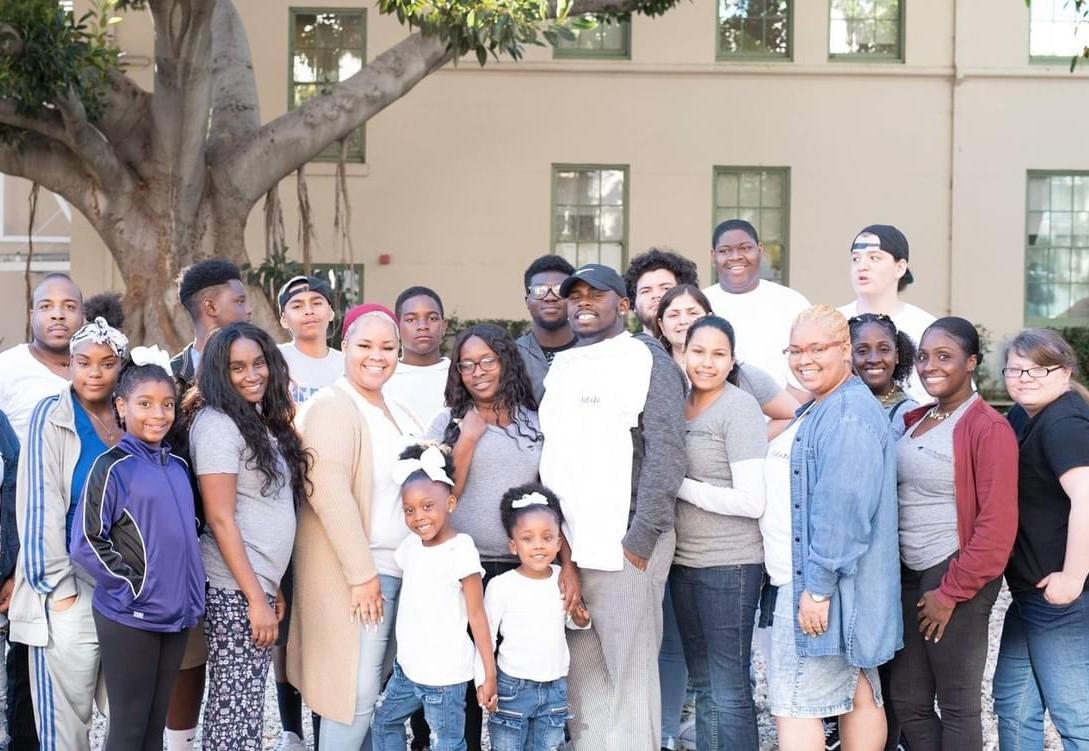 Group of foster youth at LATTC