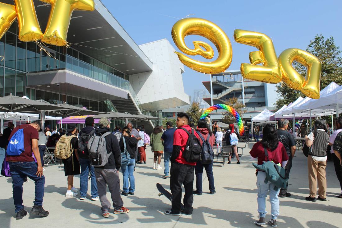 Guests enjoy Pride Center opening celebration